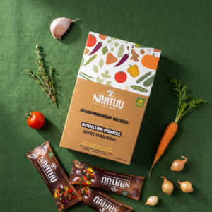 Bouillon Épices NAATUU - Boîte de 20 sticks