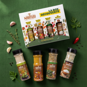 La Box Découverte - 4 assaisonnements naturels